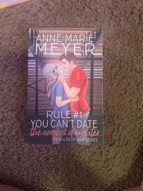 Romantic YA Paperback with Purple Back Cover